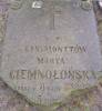 Grave of Marya (Maria) Ciemnomoska maiden Eysymont and Wiktoria Narkiewiczowa (Narkevitch) maiden Jasieska, d. 1906